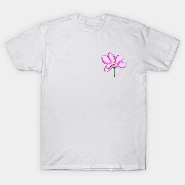 Flower T-Shirt by stefy